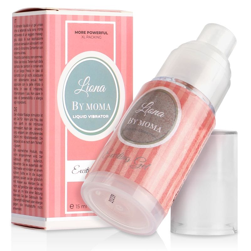 LIONA BY MOMA - VIBRADOR LIQUIDO EXCITING GEL 15 ML - Imagen 2