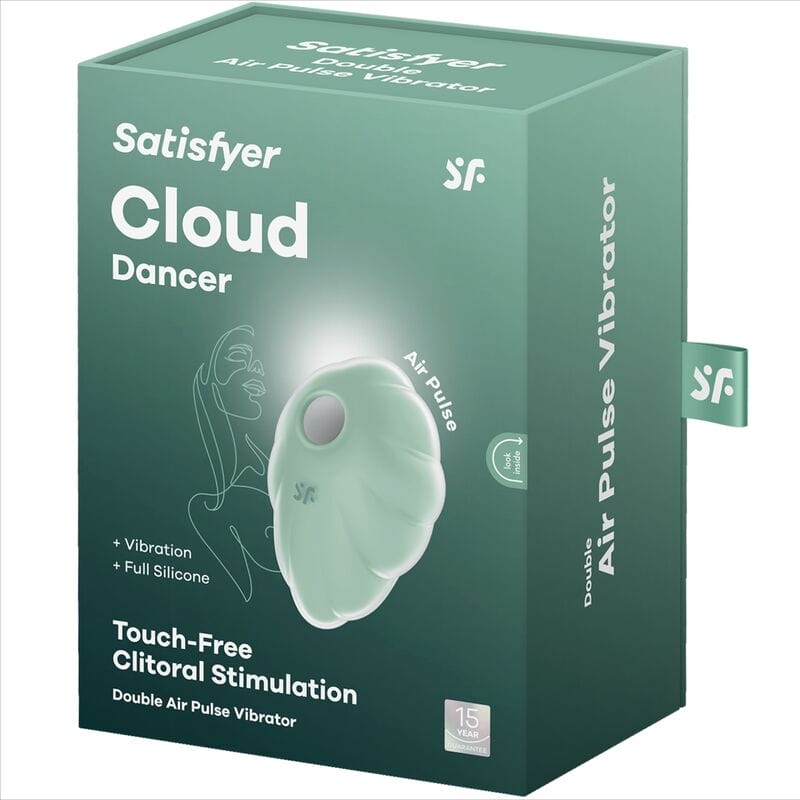 SATISFYER - CLOUD DANCER VERDE VIBRADOR AIR - Imagen 5